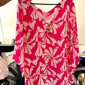 Lily dress silk